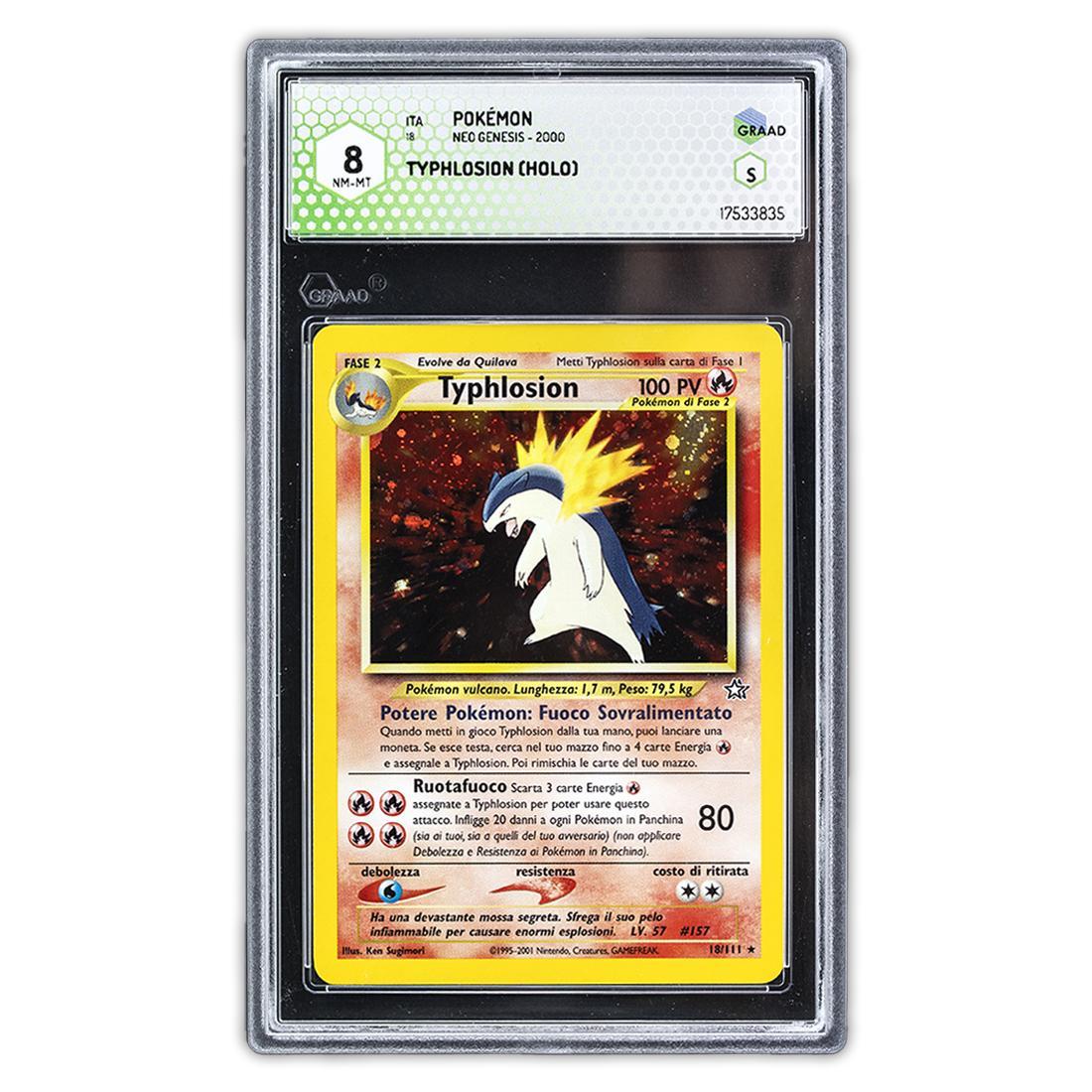 Typhlosion 18/111 - Near Mint / Mint 8 - Foil …
