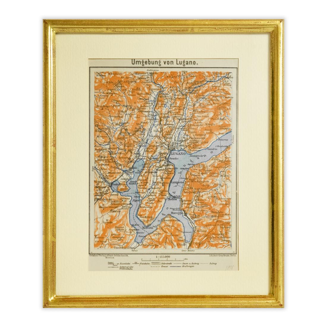 Umgebung von Lugano - 1896