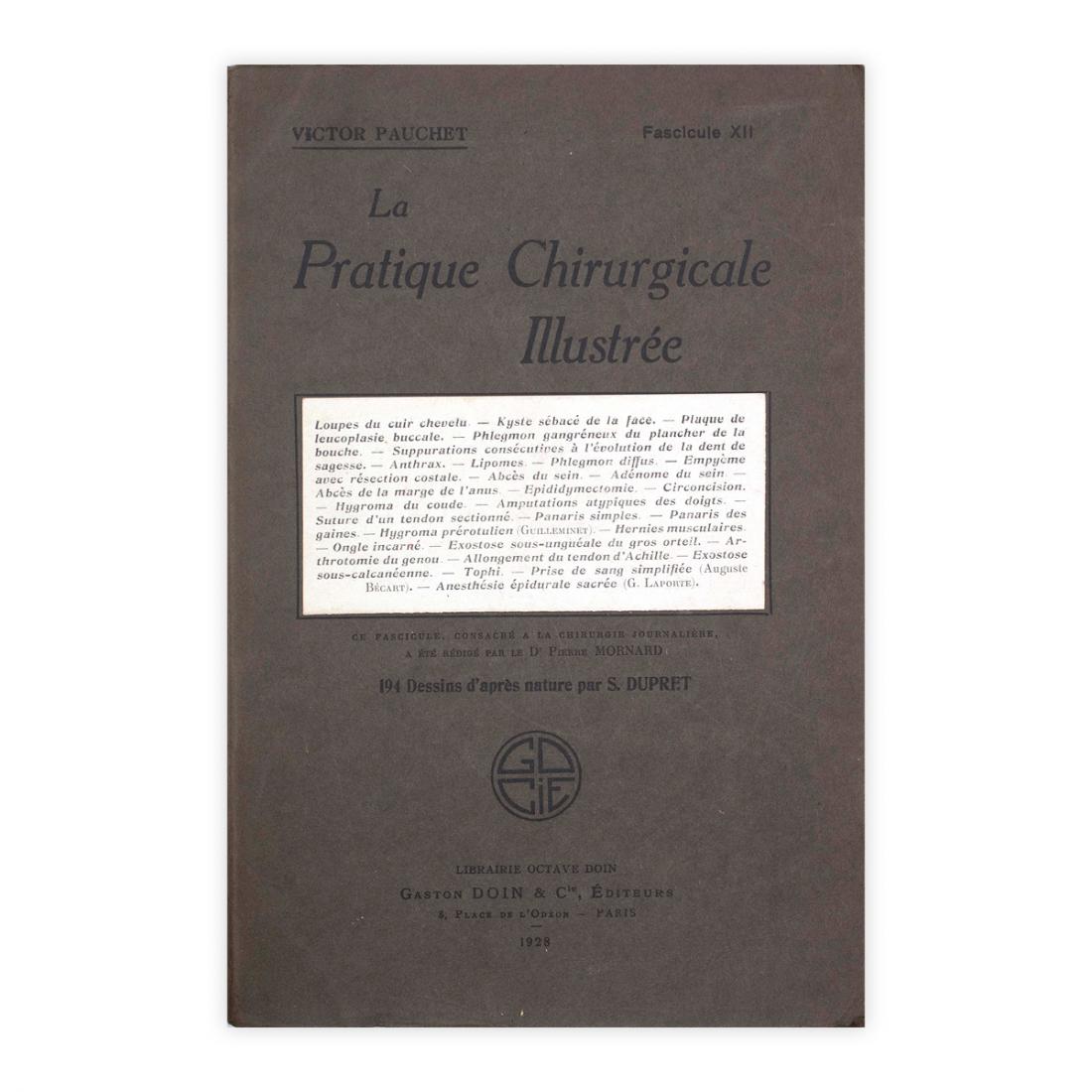 V. Pauchet - La Pratique Chirurgicale Illustrèe - Fascicule XII