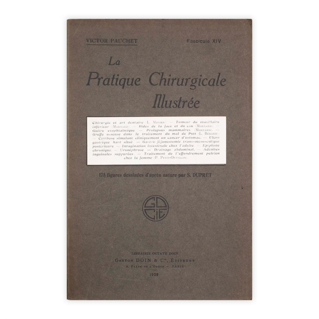 V. Pauchet - La Pratique Chirurgicale Illustrèe - Fascicule XIV