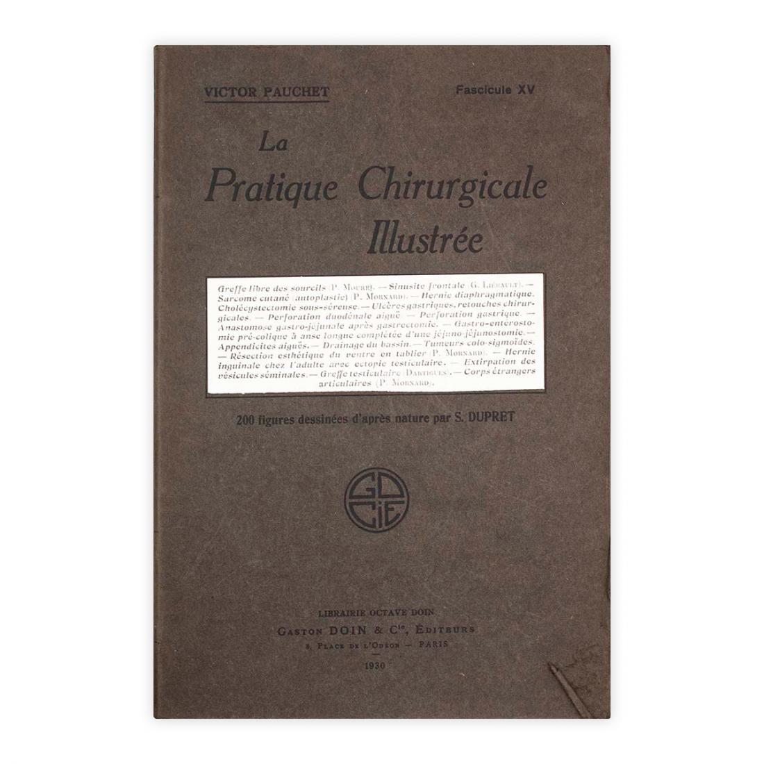 V. Pauchet - La Pratique Chirurgicale Illustrèe - Fascicule XV