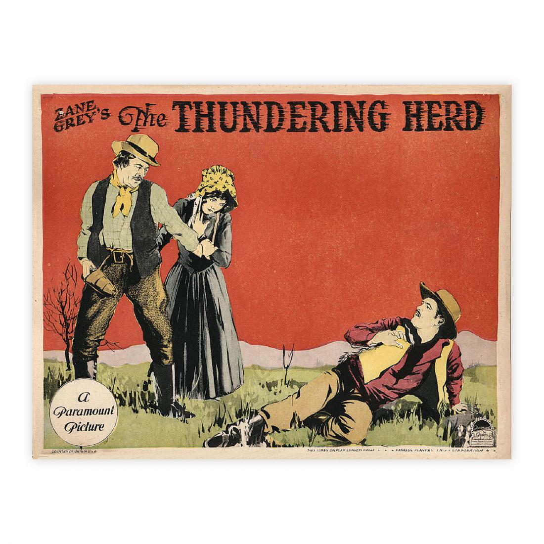 Zane Grey's - The Thundering Herd 1925