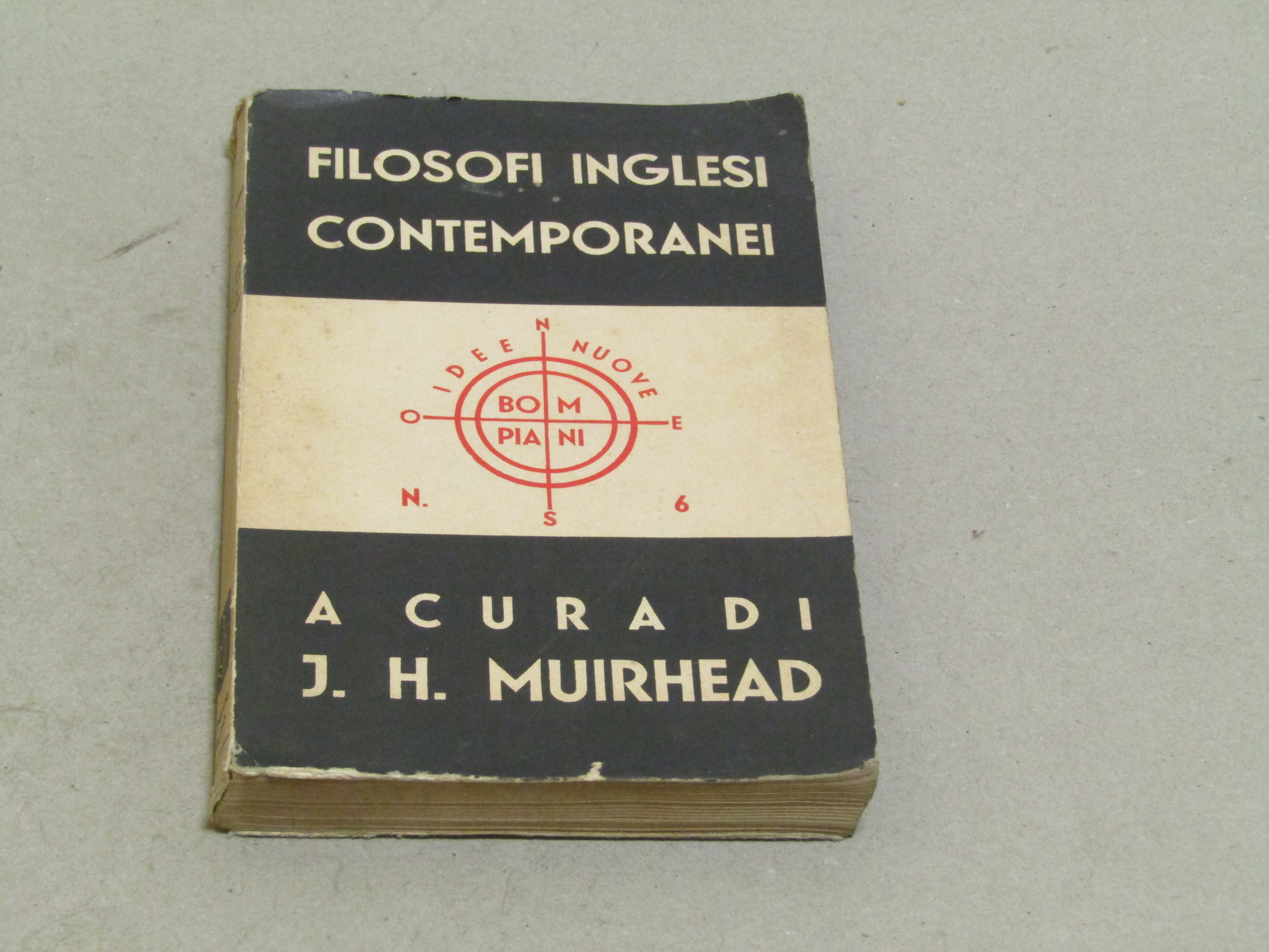 a cura di J. H. Muirhead. Filosofi inglesi contemporanei