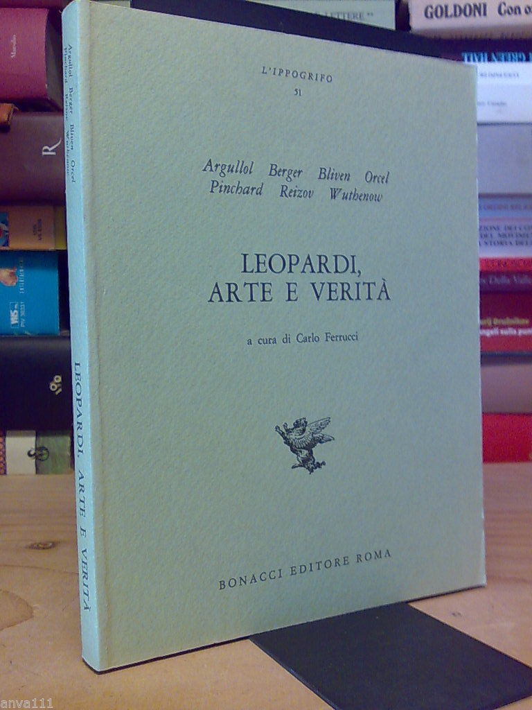 AA.VV. - LEOPARDI, ARTE E VERITA' - 1990