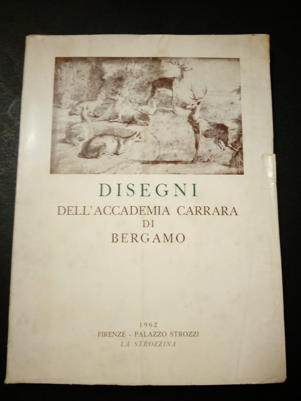 AA.VV. Disegni dell'accademia Carrara di Bergamo. Neri Pozza. 1962-I