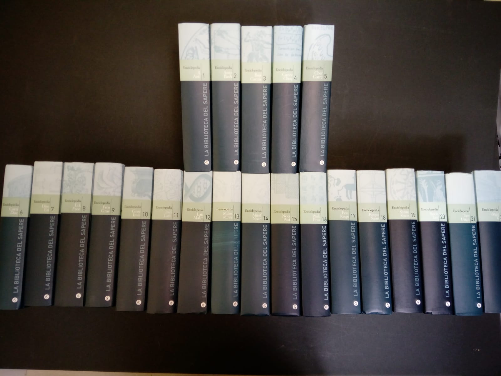 AA.VV. Enciclopedia. La biblioteca del sapere/corriere della sera. 22 Voll. …