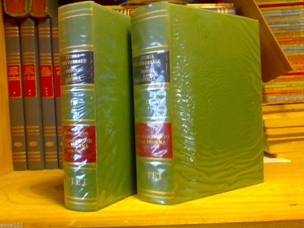 AA.VV. il rinascimento e la riforma. volume ix - 2 …