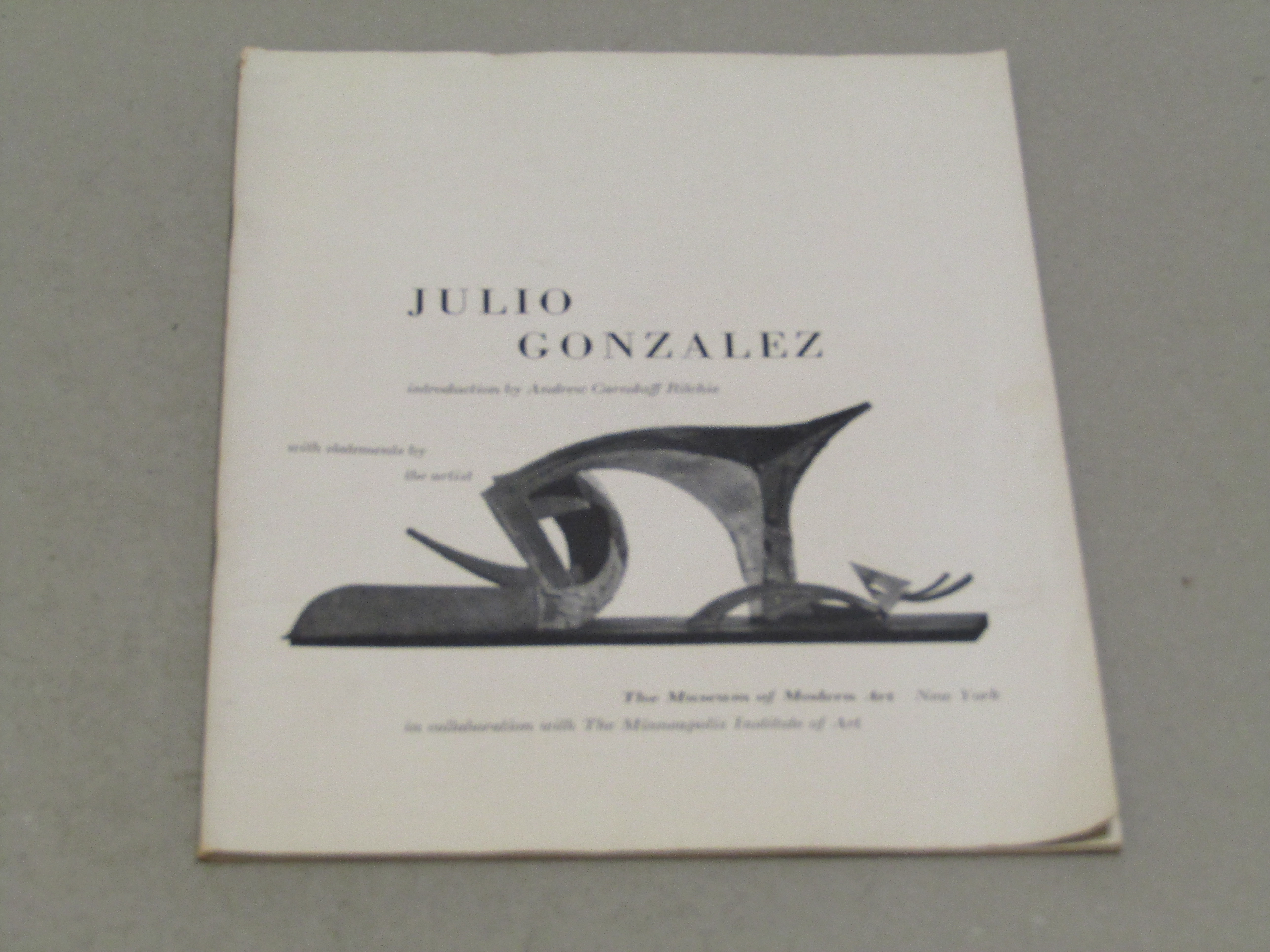 AA. VV. Julio Gonzalez