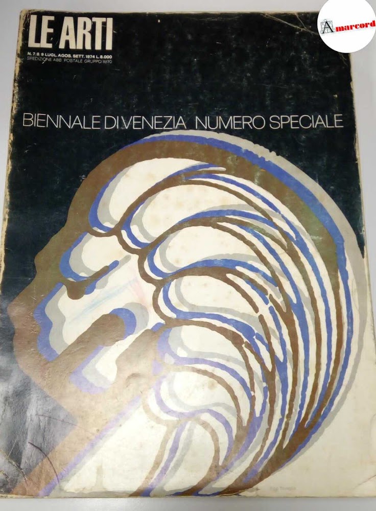 AA.VV., Le arti. Biennale di Venezia numero Speciale, 1974.