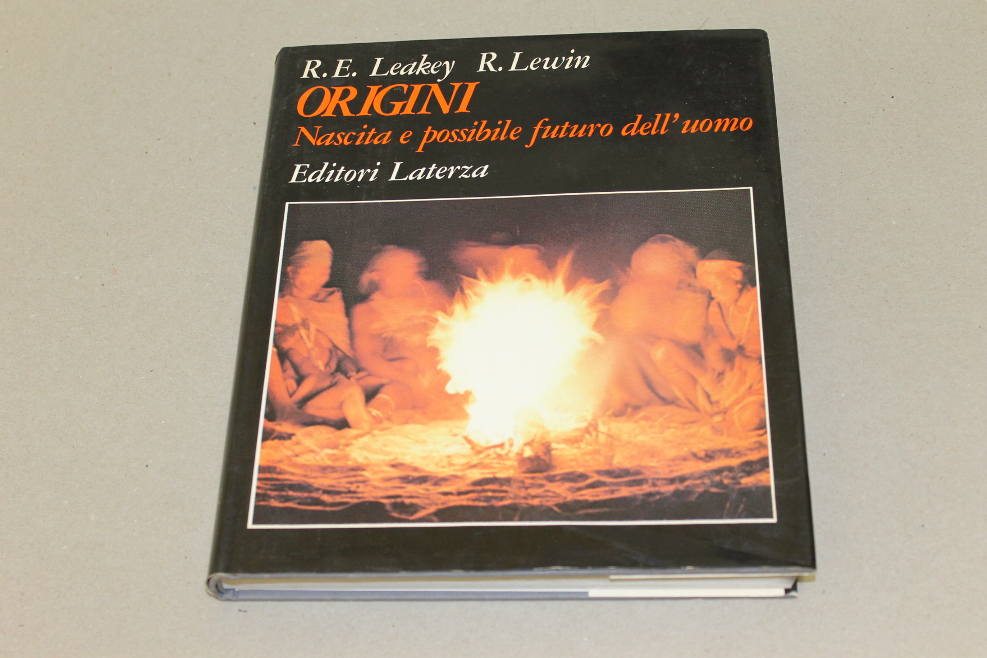 AA.VV. Origini: Nascita e possibile futuro dell'uomo. Laterza. 1979-I