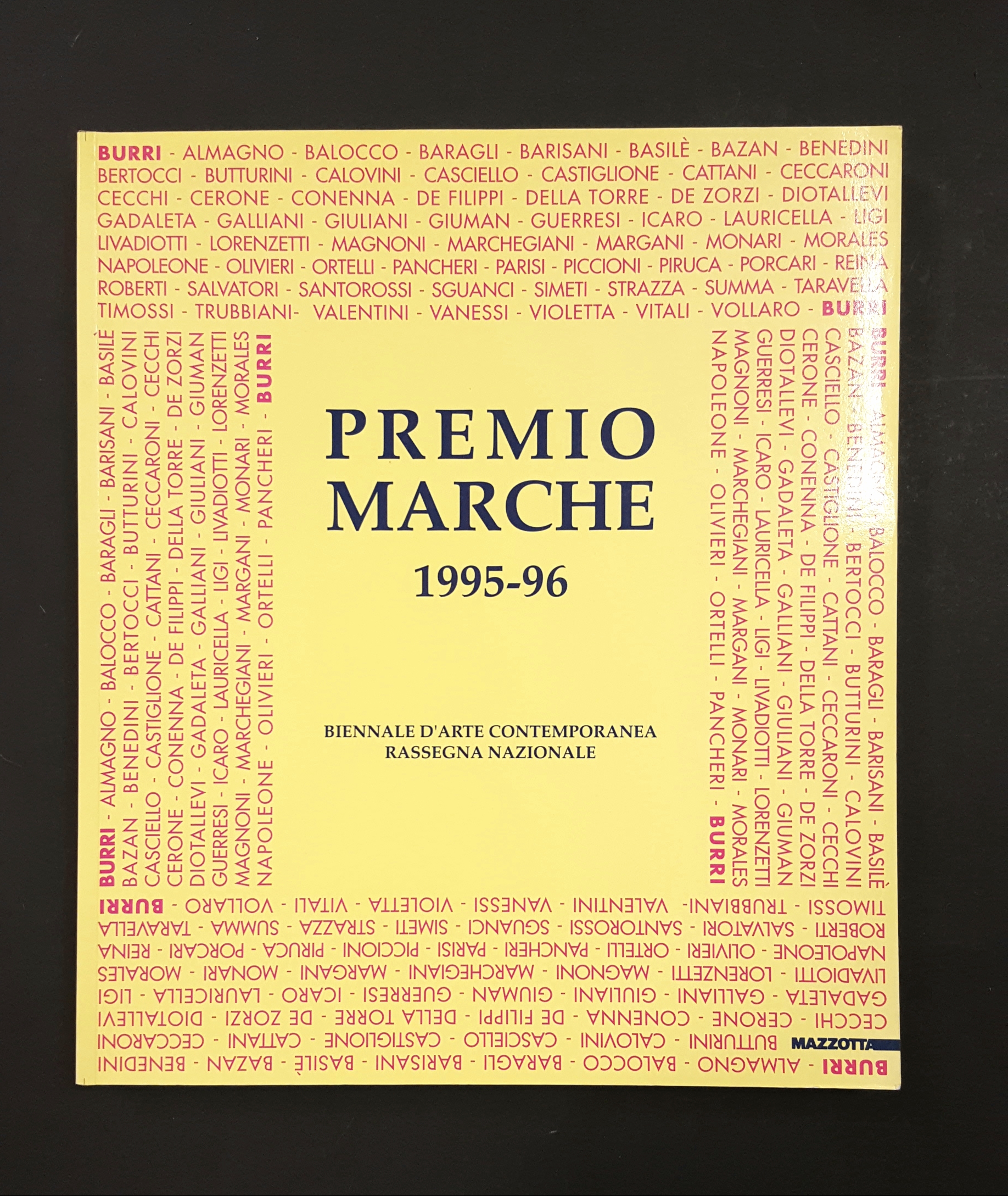 AA. VV. Premio Marche 1995-96. Edizioni Gabriele Mazzotta. 1996