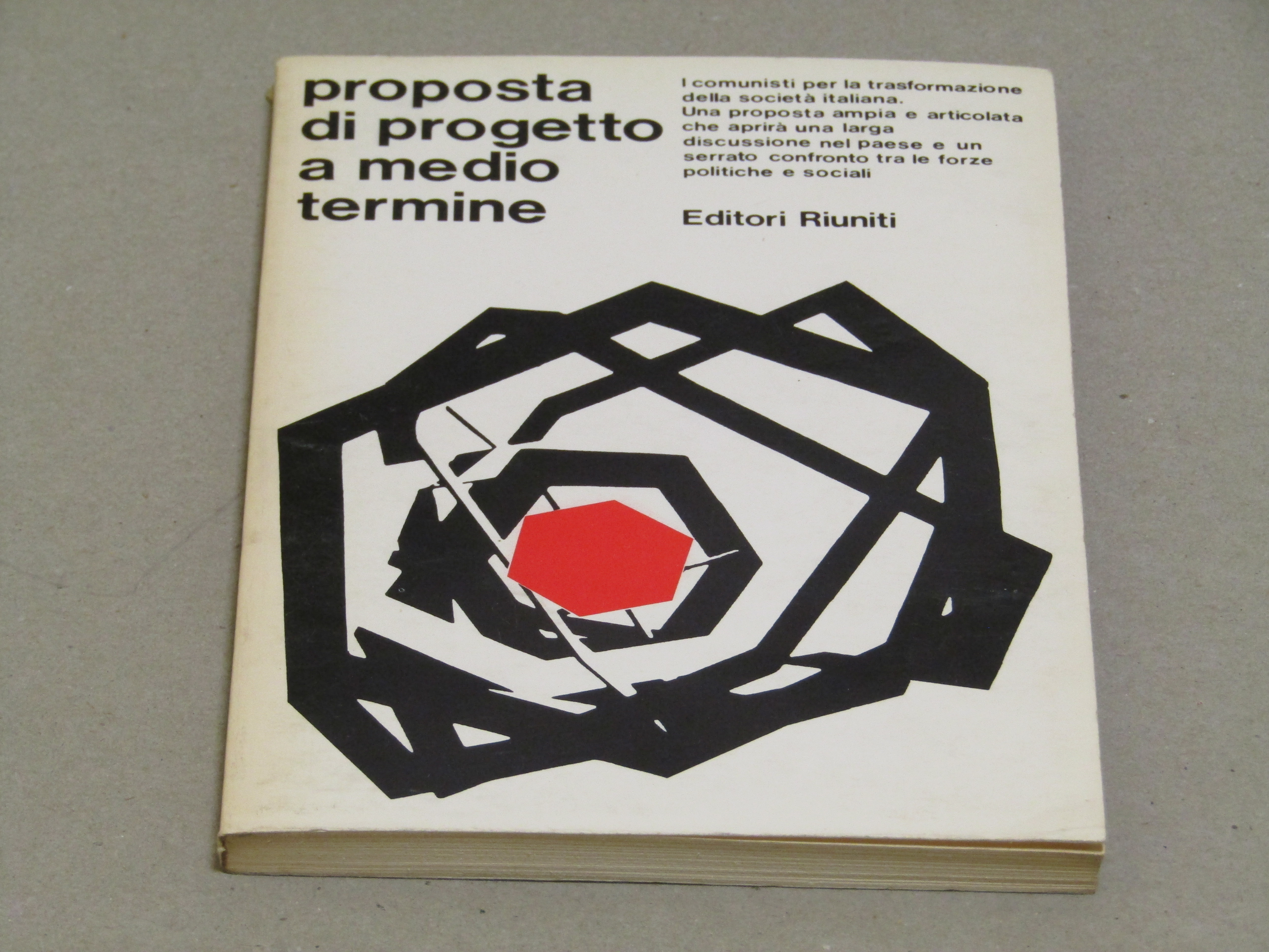 AA. VV. Proposta di progetto a medio termine