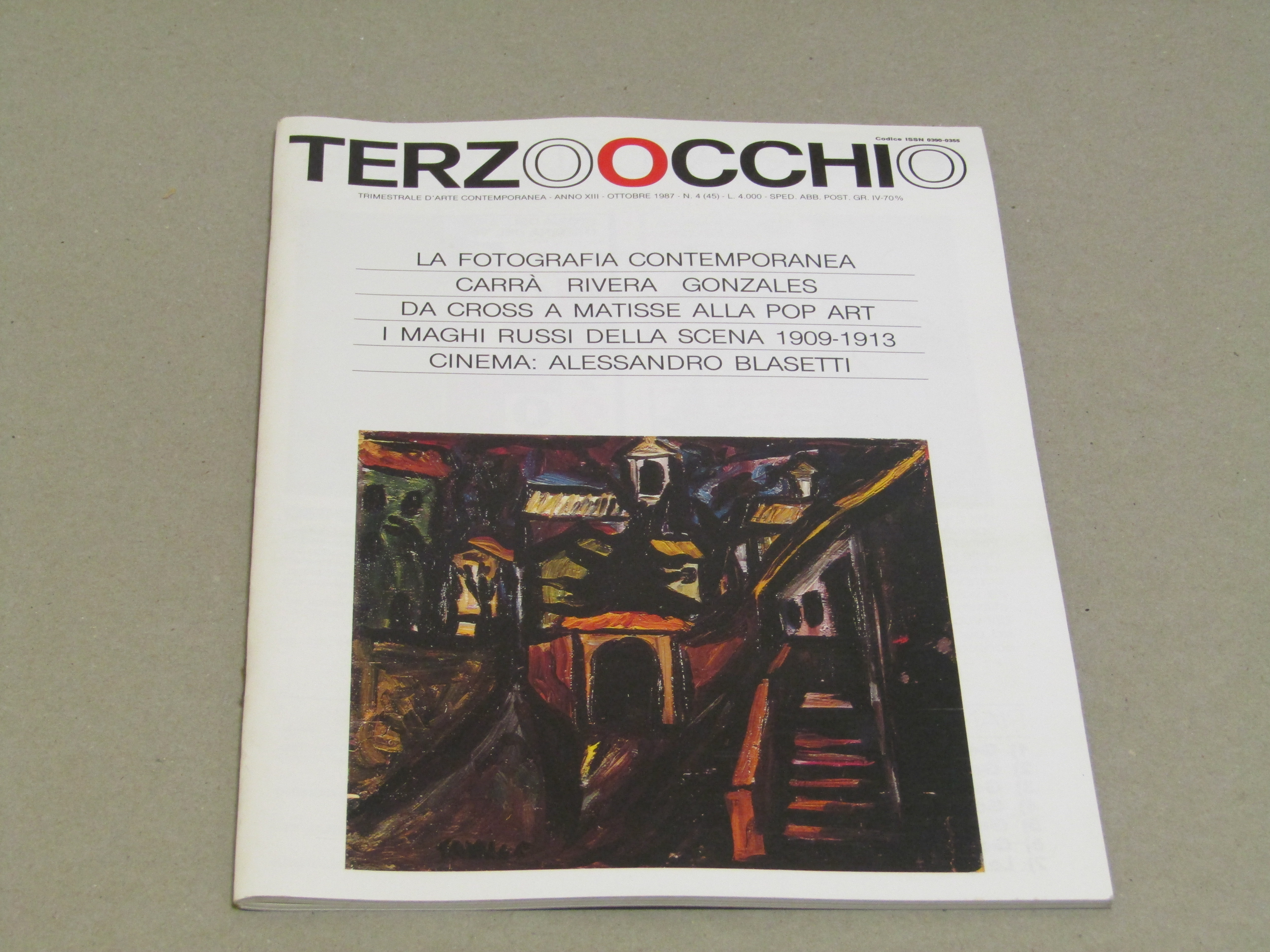 AA. VV. Terzo Occhio ottobre 1987.