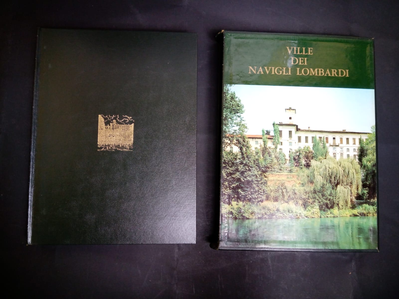 AA.VV. Ville dei navigli lombardi. Edizioni sisar. Con cofanetto. 1974
