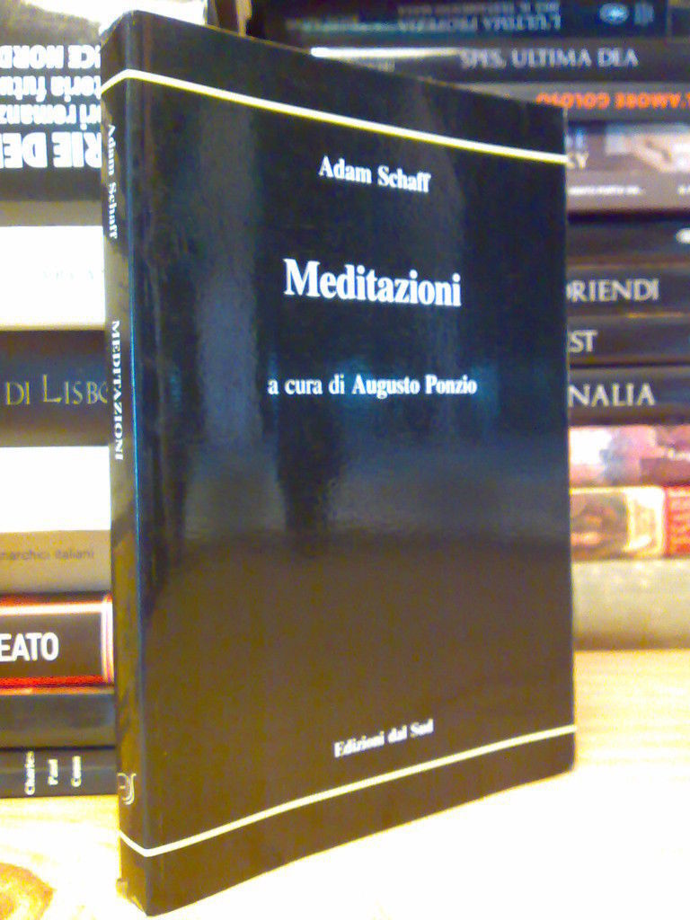 Adam Schaff - MEDITAZIONI 2001