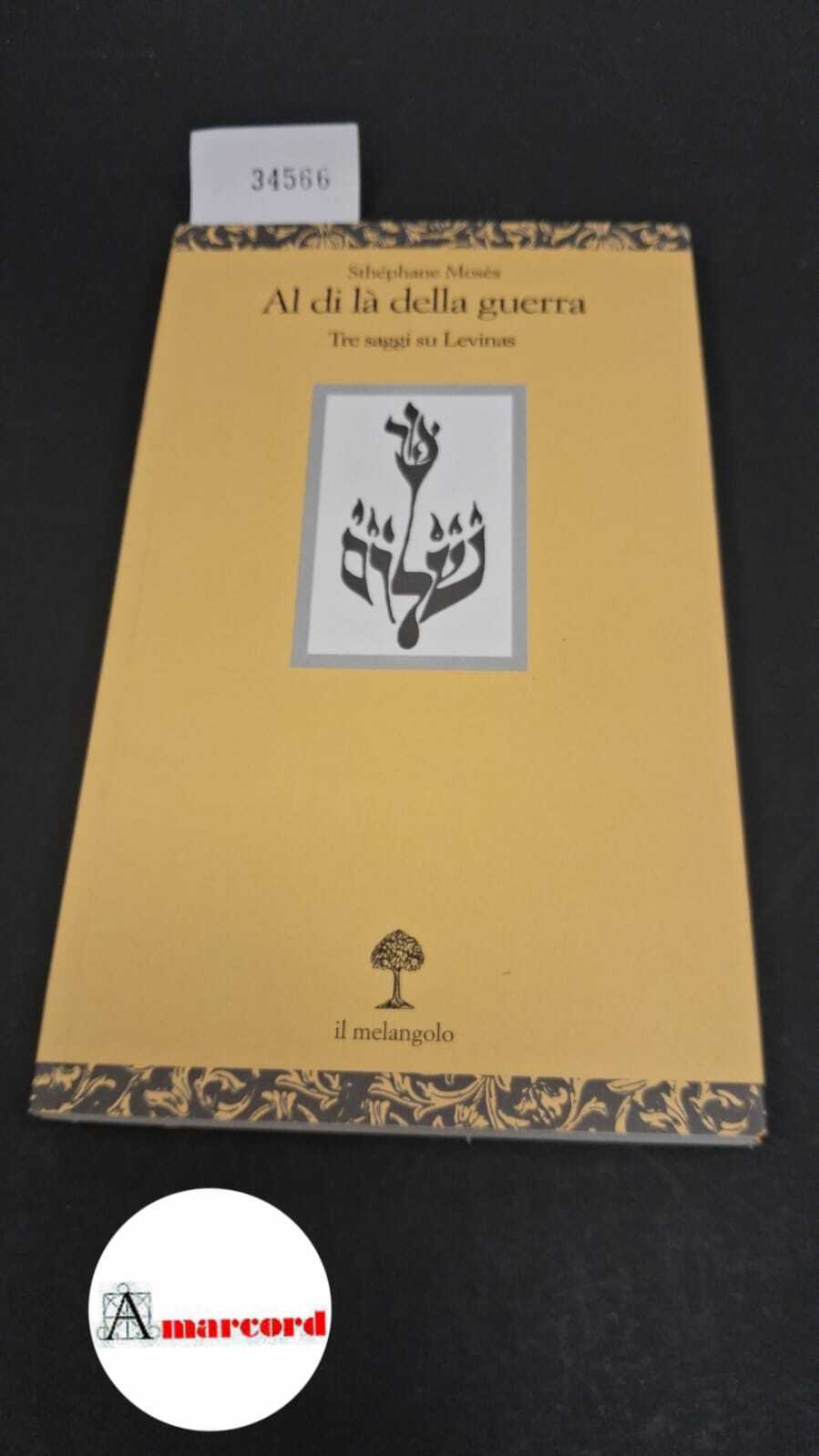 Al di là della guerra. Tre saggi su Levinas