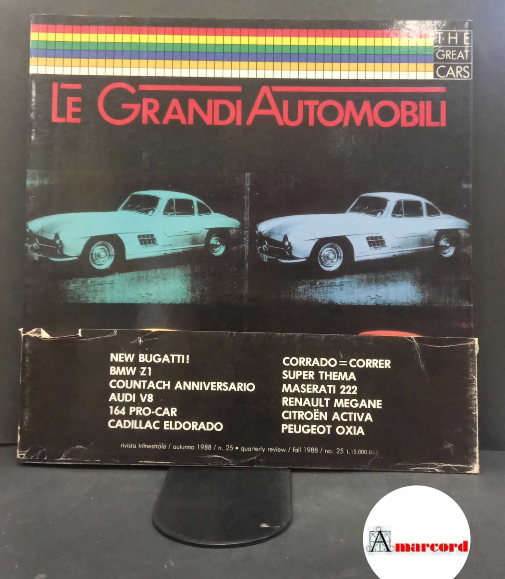 Alfieri, Bruno. Le grandi automobili : rivista trimestrale di storia …