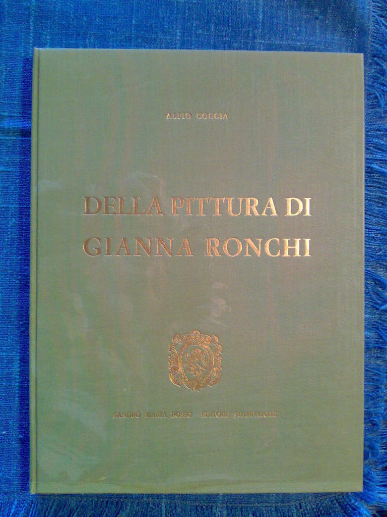 Alfio Coccia - DELLA PITTURA DI GIANNA RONCHI - 1970