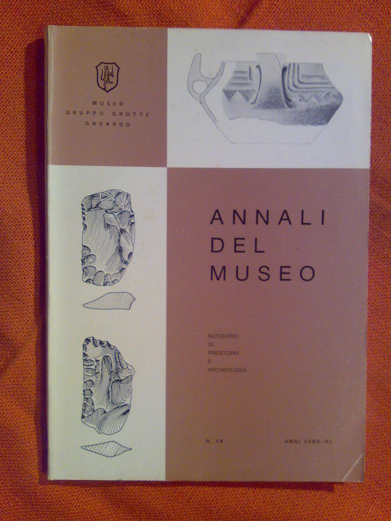 ANNALI DEL MUSEO - Vallesabbia/Gavardo - anno 1980-1981