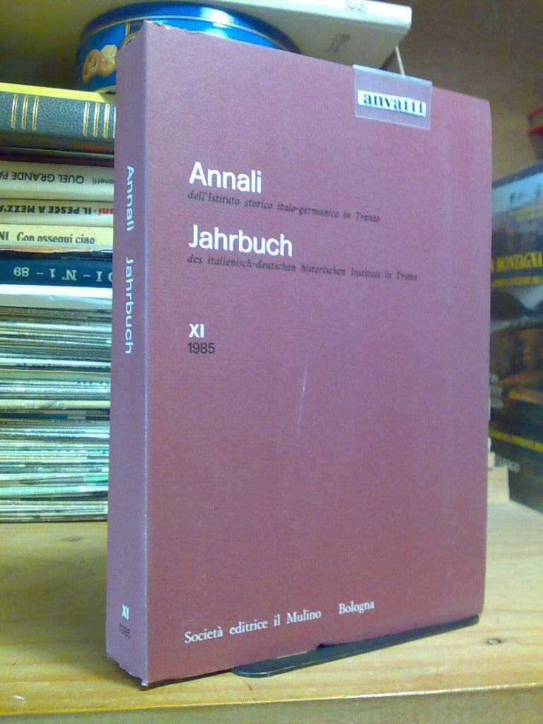 ANNALI / JAHRBUCH - ISTITUTO STORICO ITALO-GERMANICO IN TRENTO - …