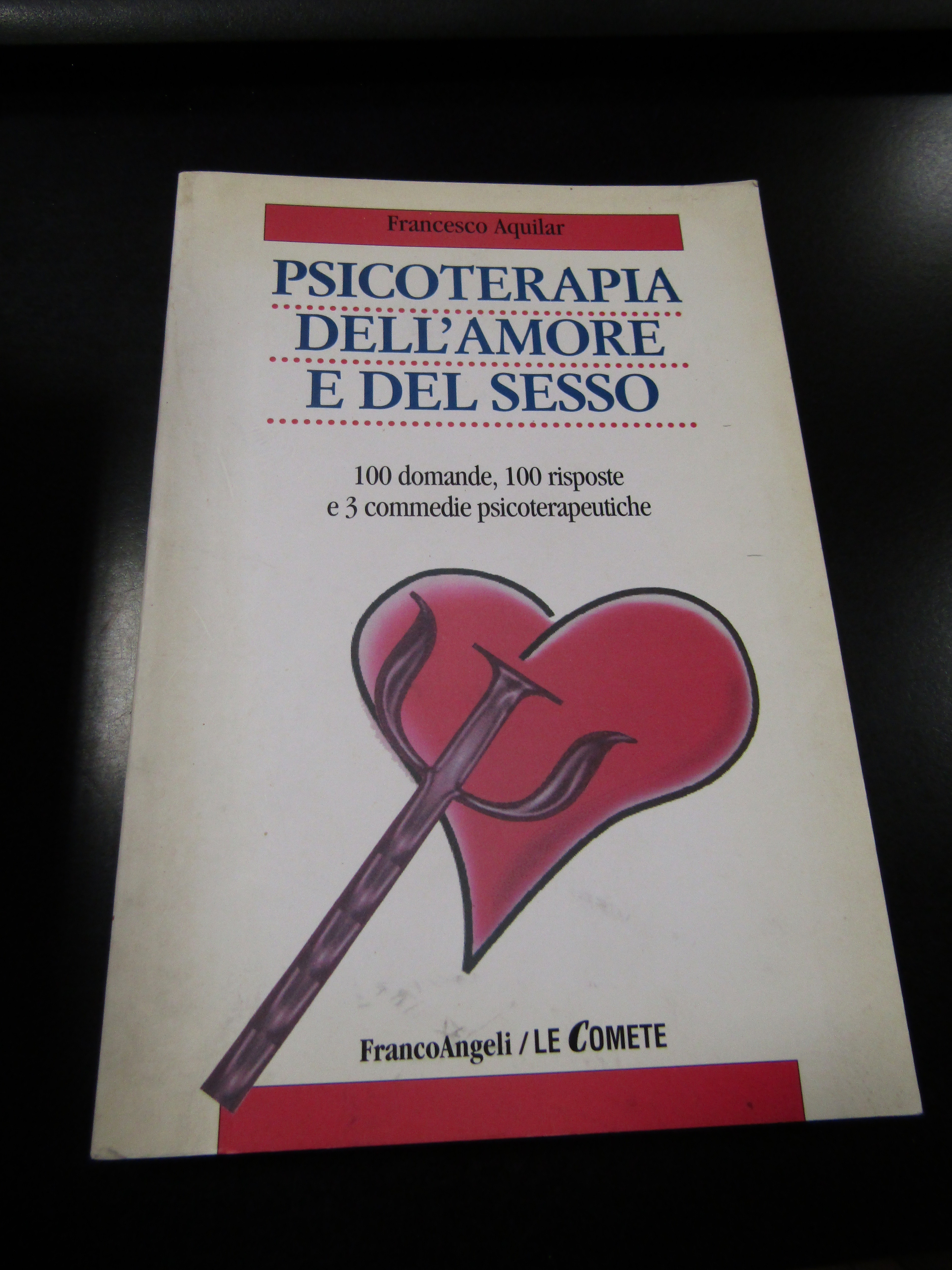 Aquilar Fracesco. Psicoterapia dell'amore e del sesso. FrancoAngeli 2006.