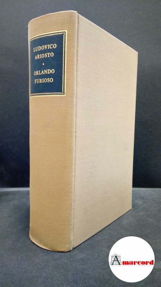 Ariosto Ludovico, Orlando furioso, Ricciardi, 1954.
