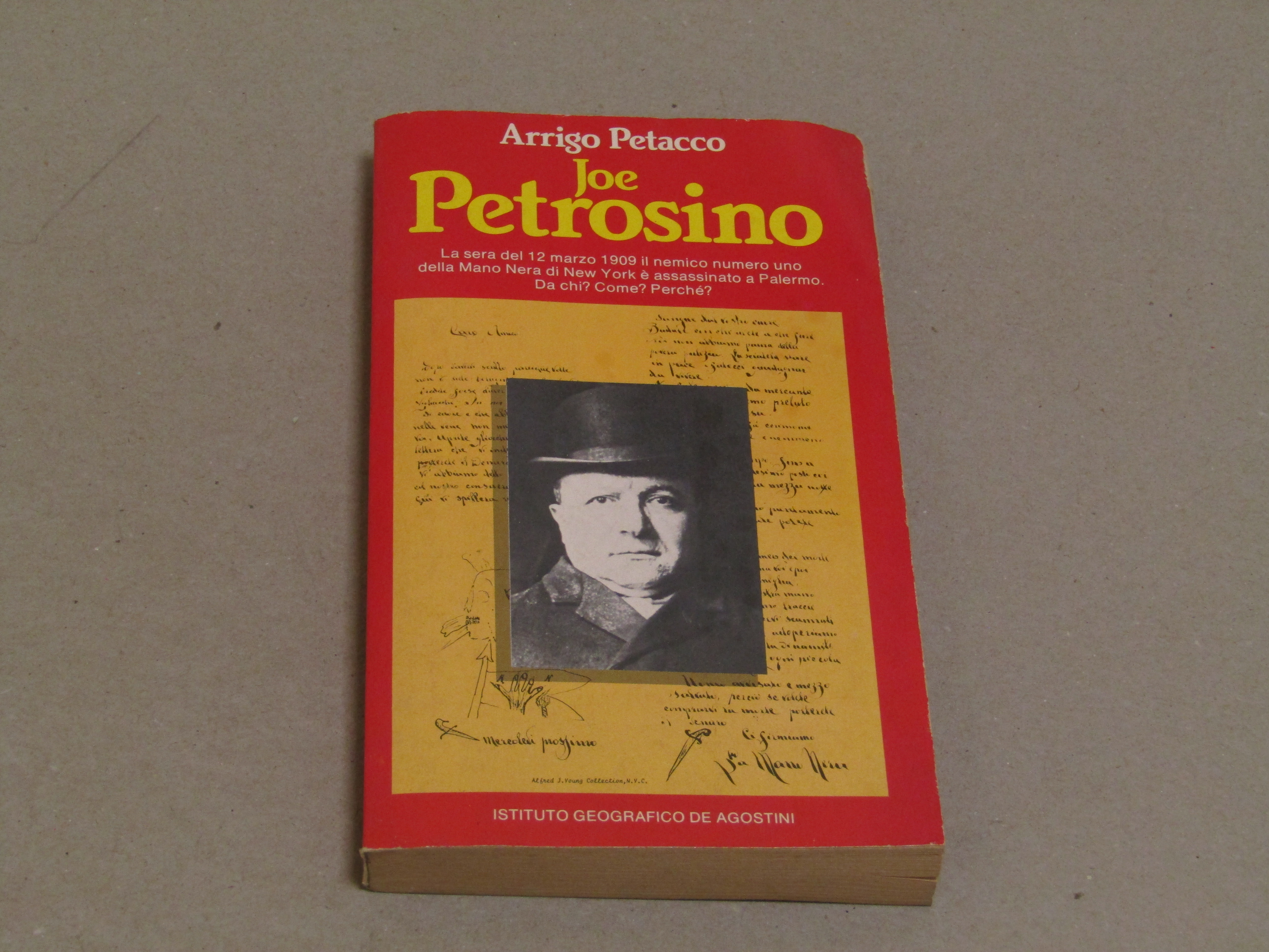 Arrigo Petacco. Joe Petrosino