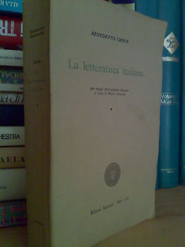 B. Croce - LA LETTERATURA ITALIANA - dal 200 al …