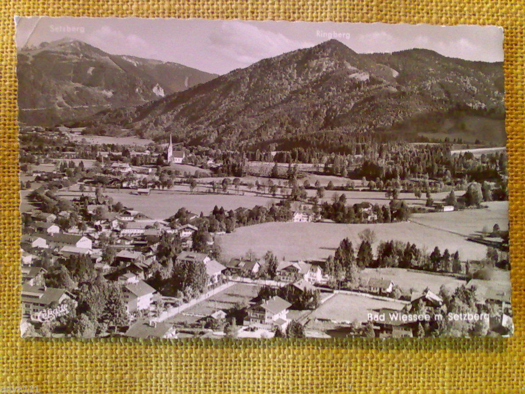 BAD WIESSEE MIT SETZBERG - 1960