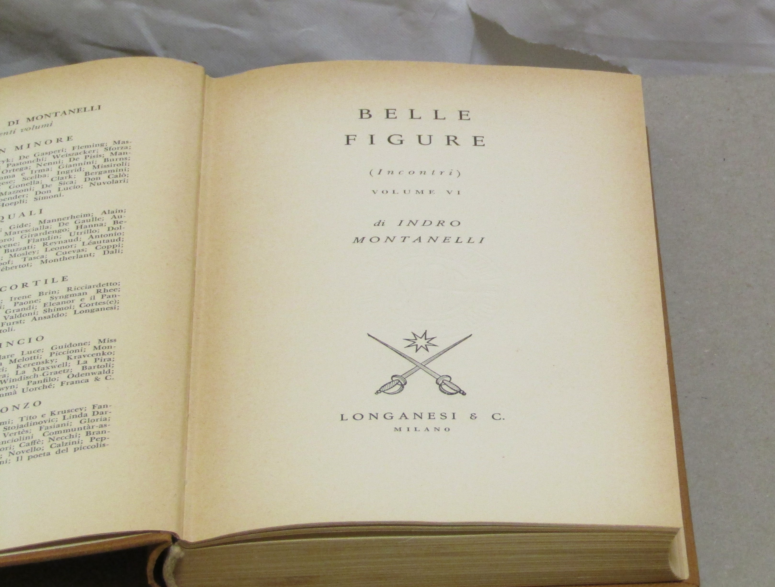 BELLE FIGURE (incontri) vol. VI.