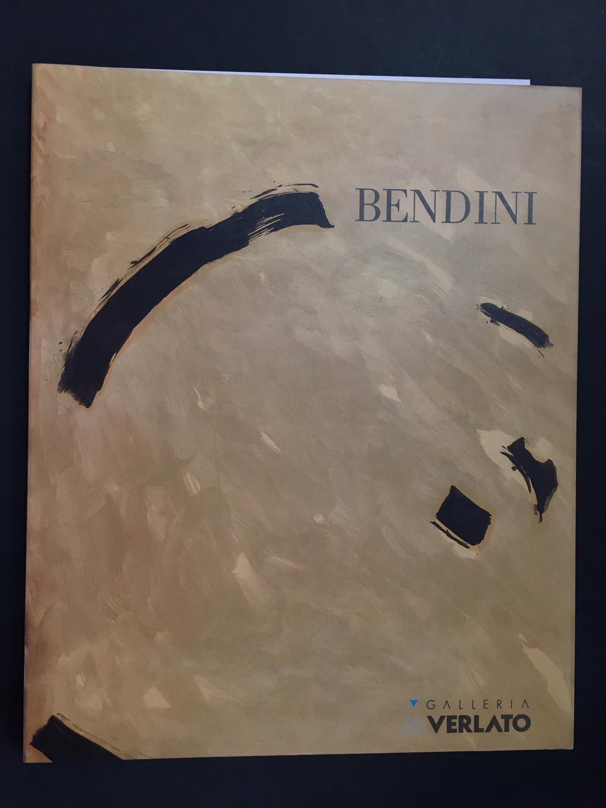 Bendini. A cura di Gualdoni Flaminio. Galleria Verlato. 1991