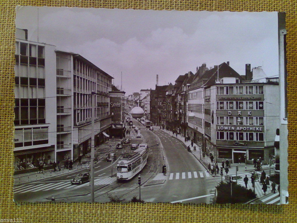 BIELEFELD - JAHNPLATZ MIT HERFORDERSTRASSE - 1962