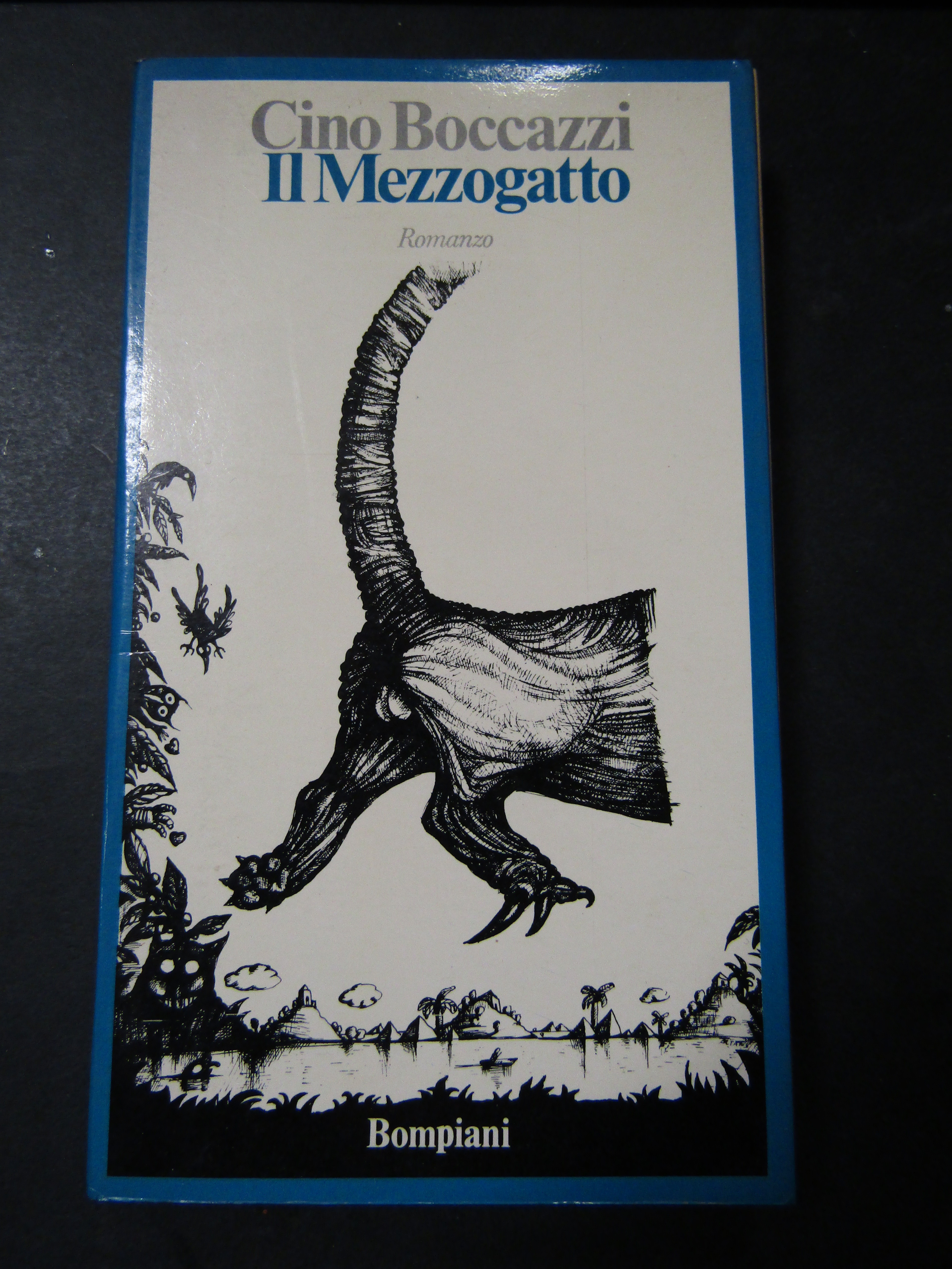 Boccazzi Cino. Il mezzogatto. Bompiani. 1974