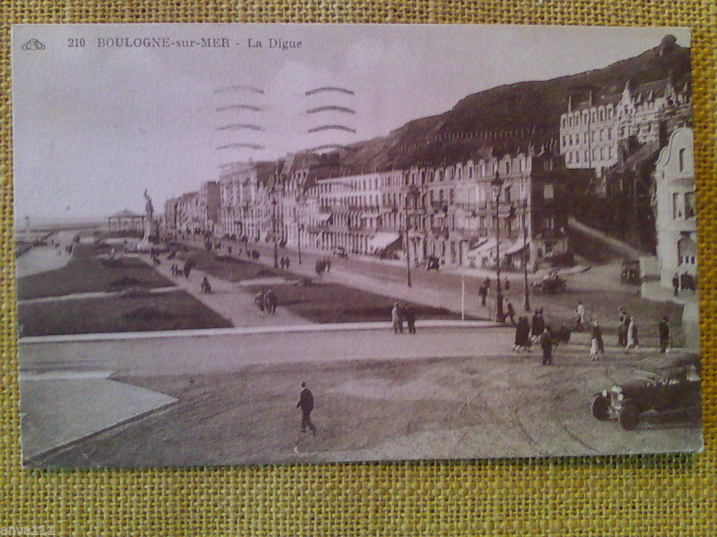 BOULOGNE SUR MERE - LA DIGUE - 1935
