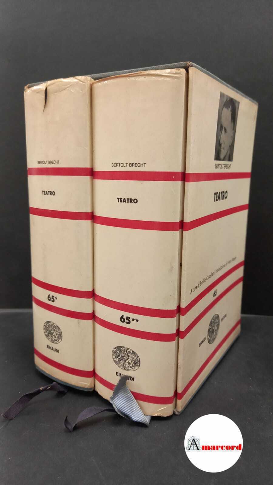 Brecht Bertolt. Teatro (in 2 voll.). Einaudi. 1970