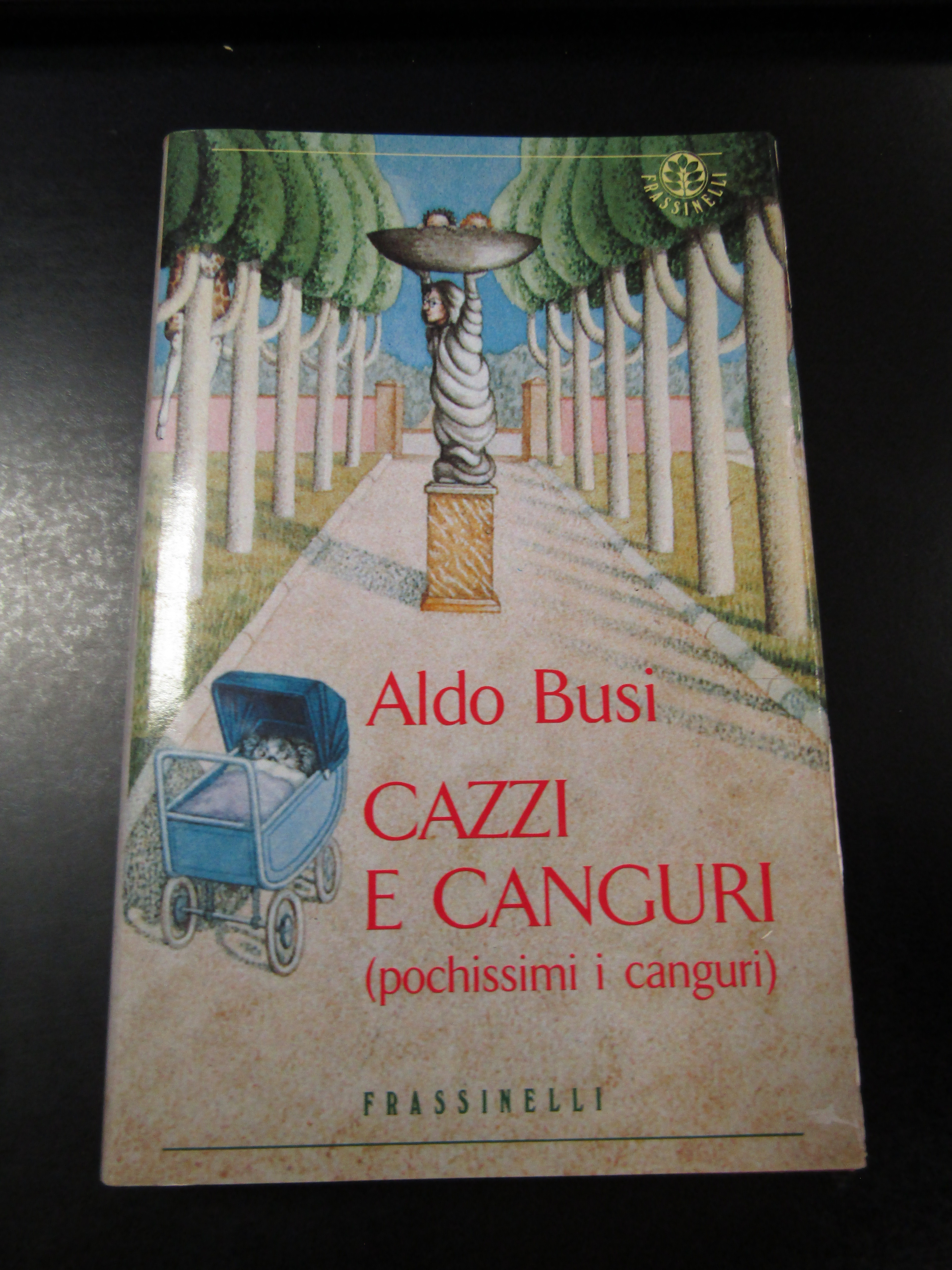 Busi Aldo. Cazzi e canguri (pochissimo in canguri). Frassinelli 1994.