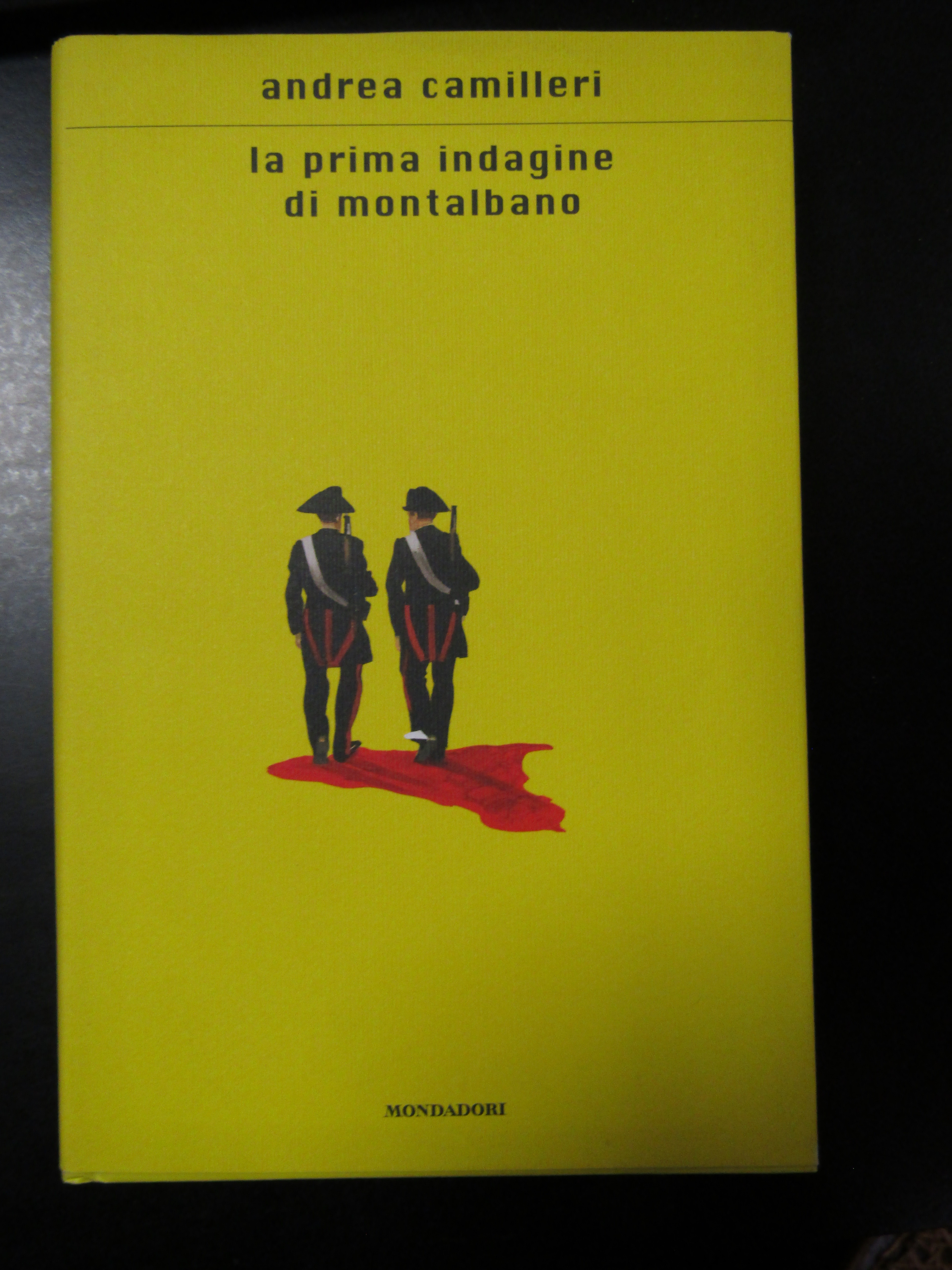 Camilleri Andrea. La prima indagine di Montalbano. Mondadori. 2004-I