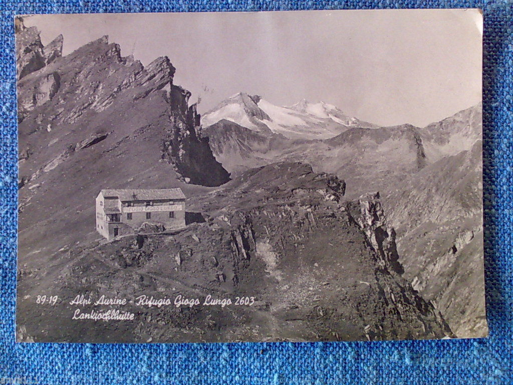 CARTOLINA da PASSO GIOGO LUNGO 1964 - indirizzata a ENZO …