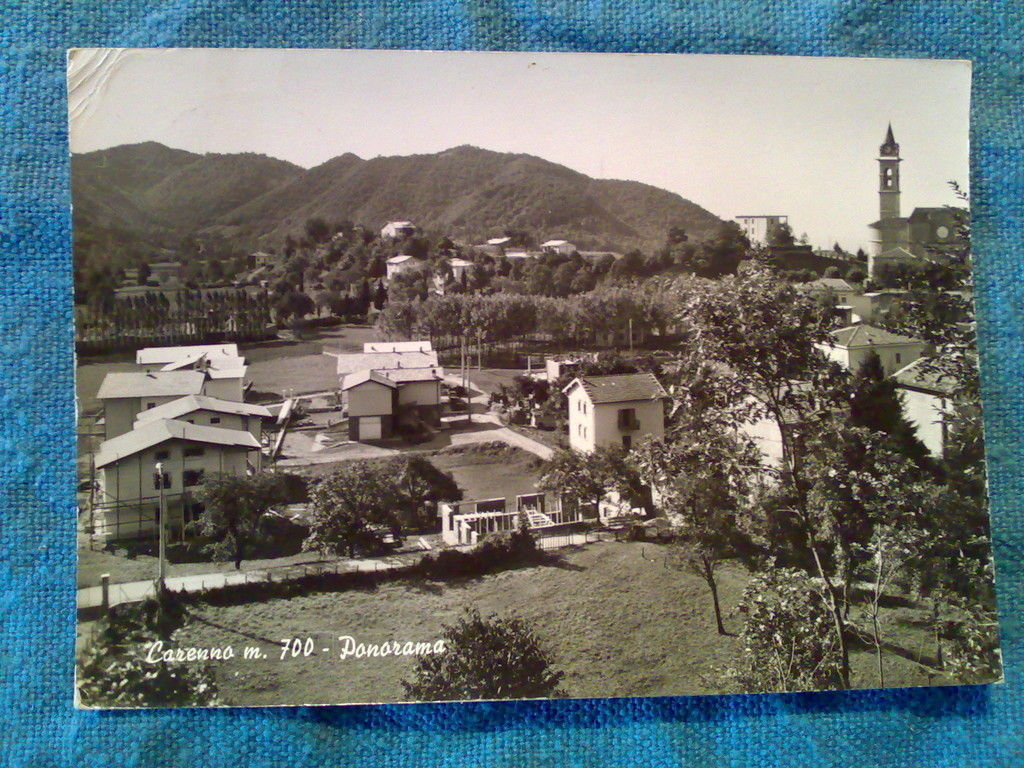 Cartolina di CARENNO - ( Bg ) 1965 � panorama