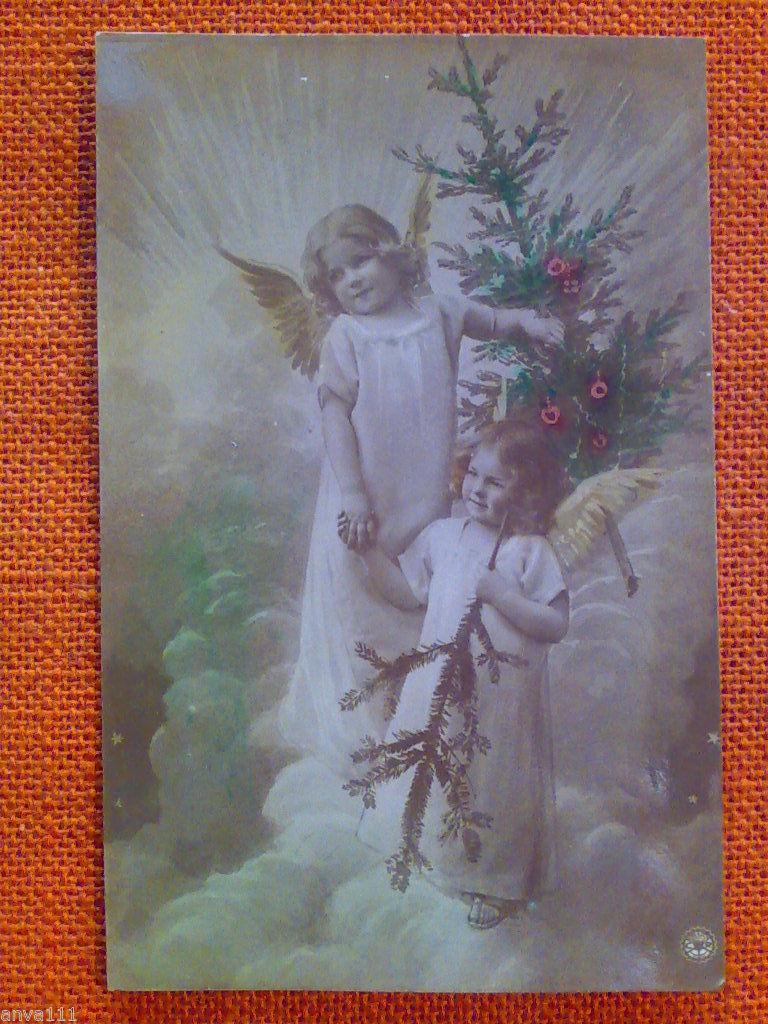 cartolina postale - BUON NATALE - affrancata 1908