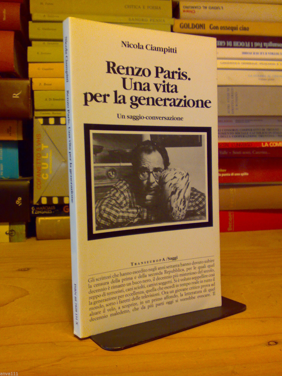 Ciampitti Nicola - RENZO PARIS. UNA VITA PER LA GENERAZIONE …