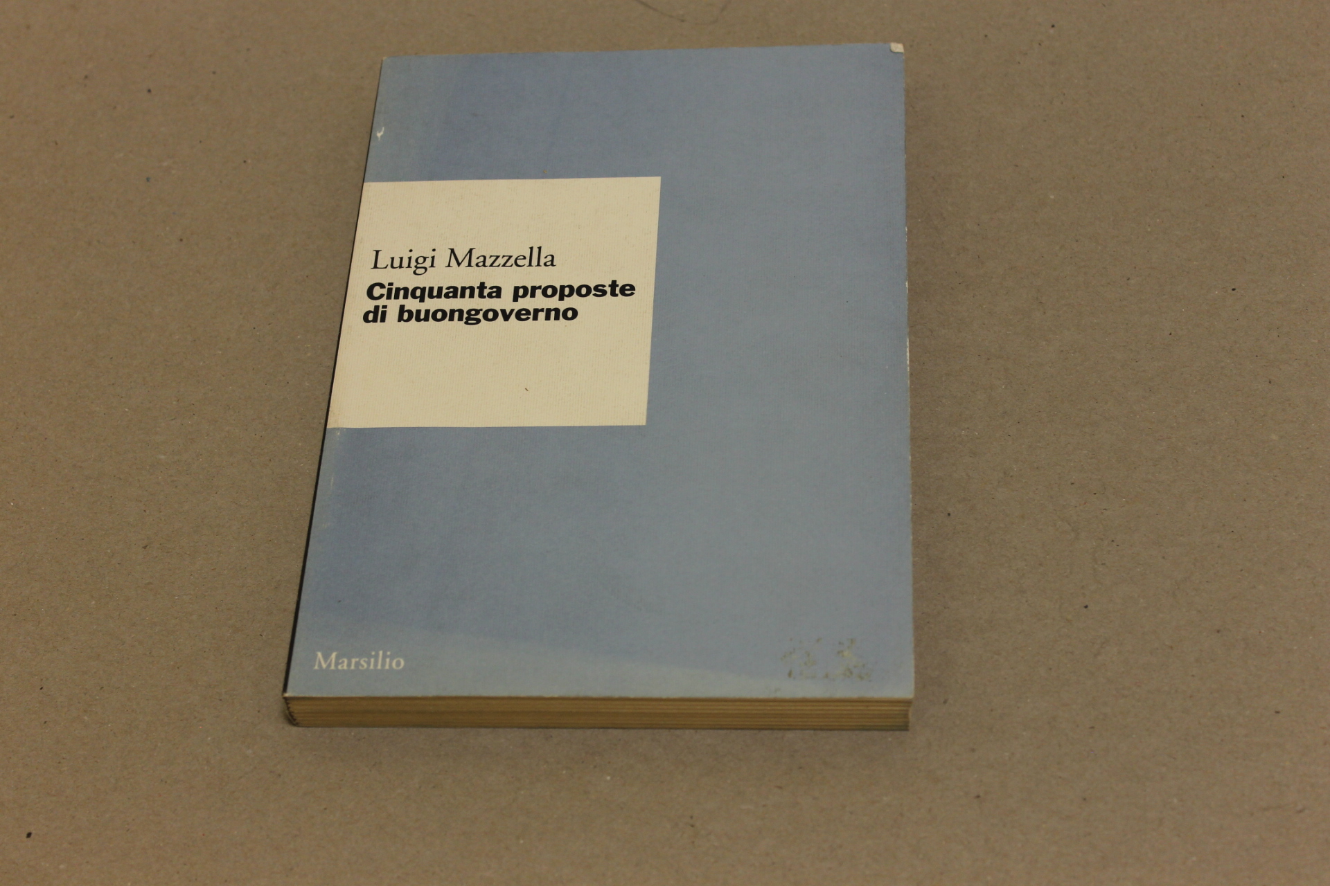 Cinquanta proposte di buongoverno