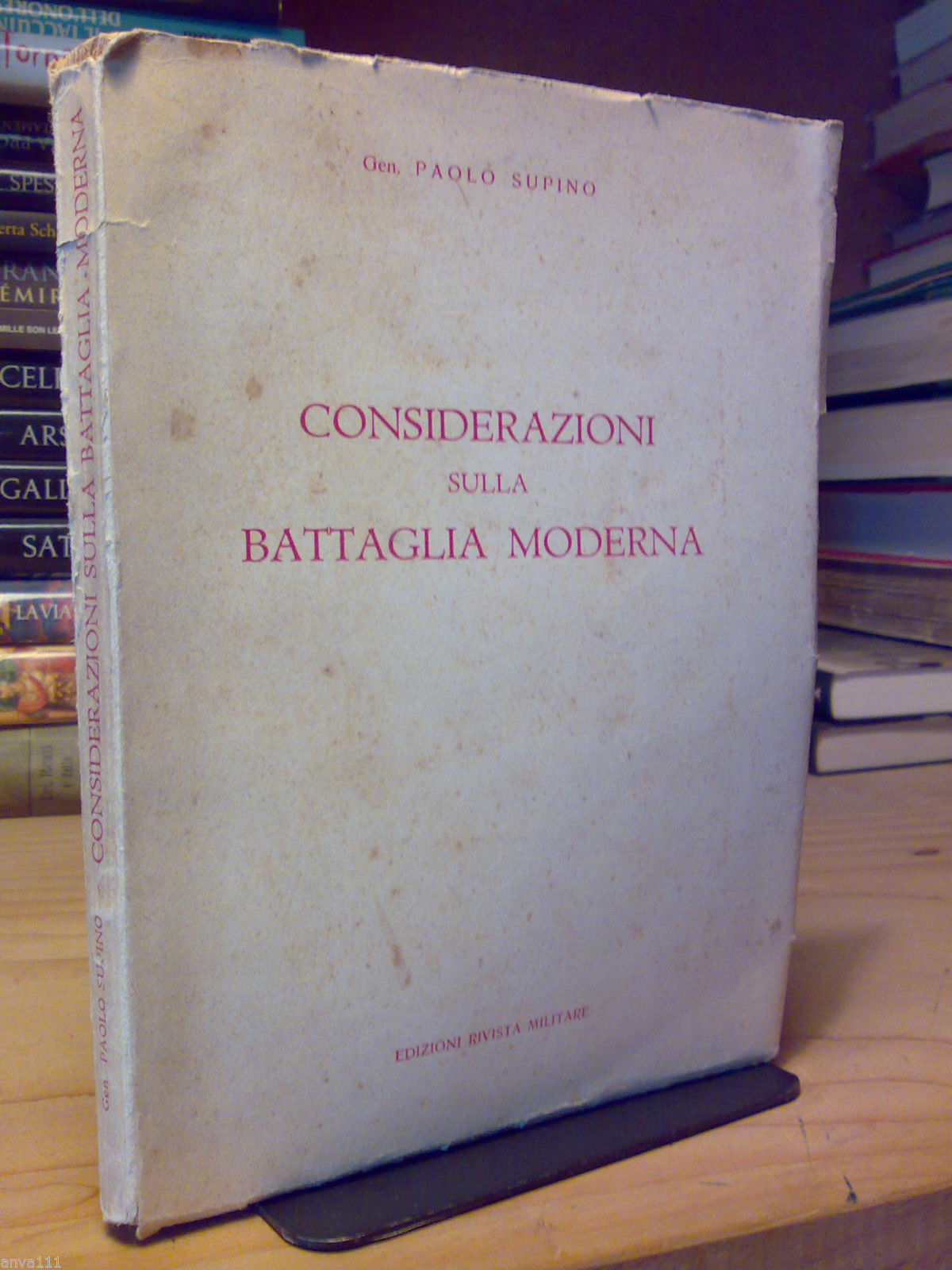 CONSIDERAZIONI SULLA BATTAGLIA MODERNA del Gen. Paolo Supino ? 1951