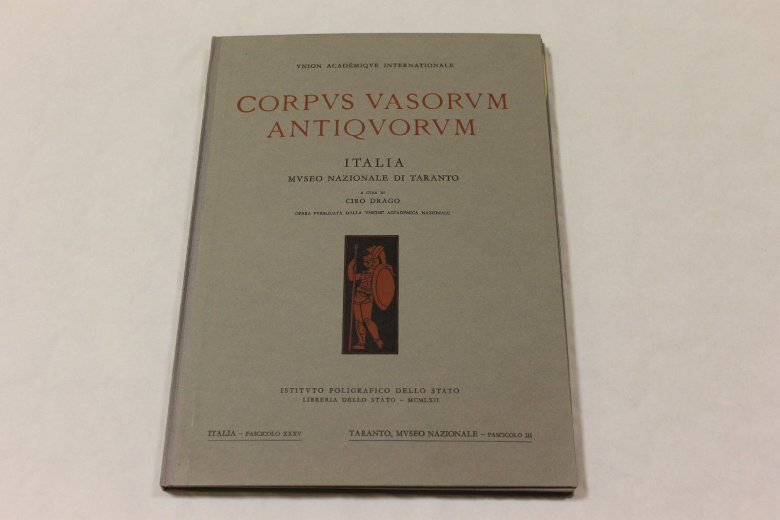 Corpus Vasorum Antiquorum, Italia Museo Nazionale di Taranto