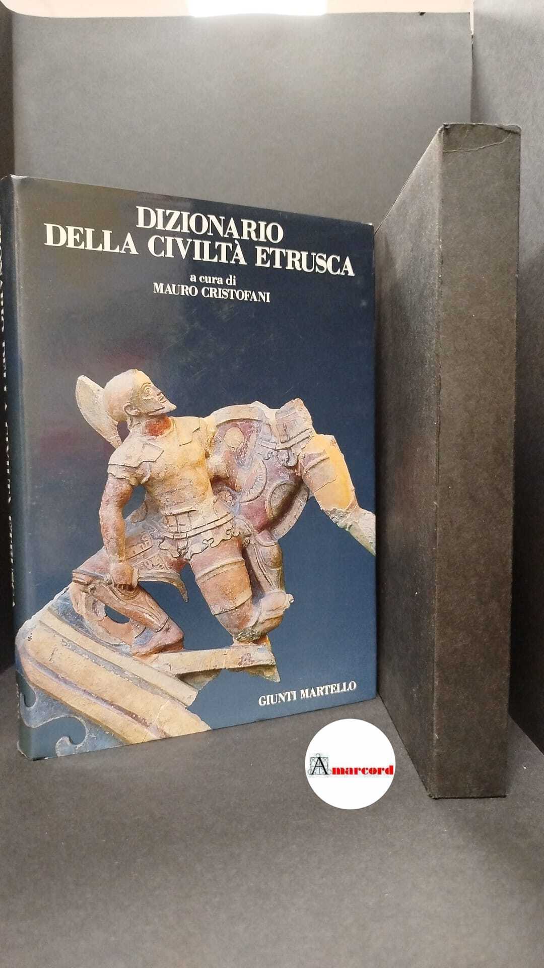 Cristofani, Mauro. Dizionario della civiltà etrusca Firenze Giunti Martello, 1985
