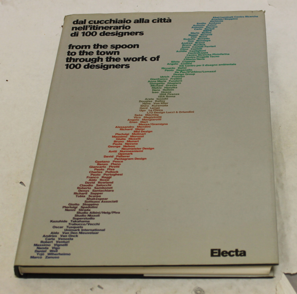 Dal cucchiaio alla città nell'itinerario di 100 designers