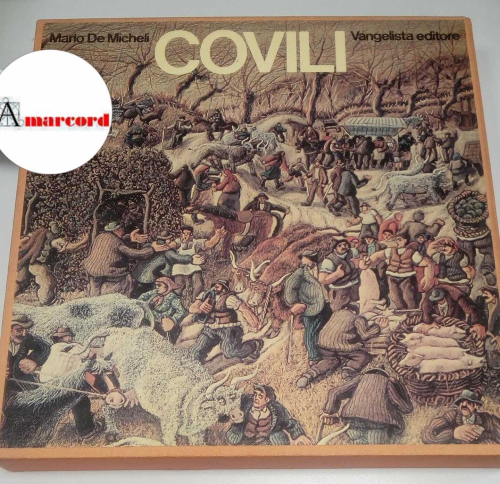 De Micheli Mario. Covili. Vangelista editore 1979. Con cofanetto.