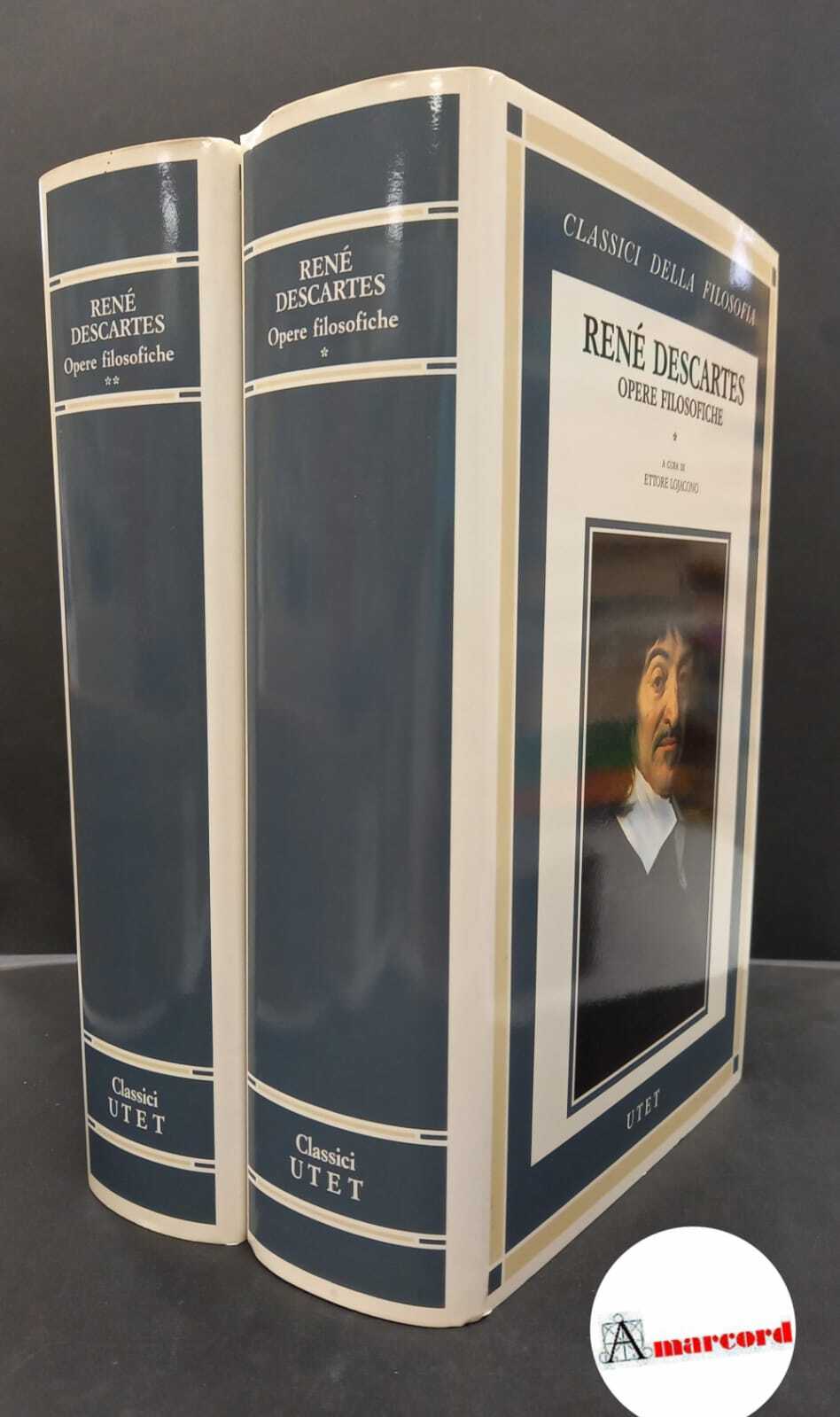 Descartes, René. , and Lojacono, Ettore. Opere filosofiche 2 voll. …