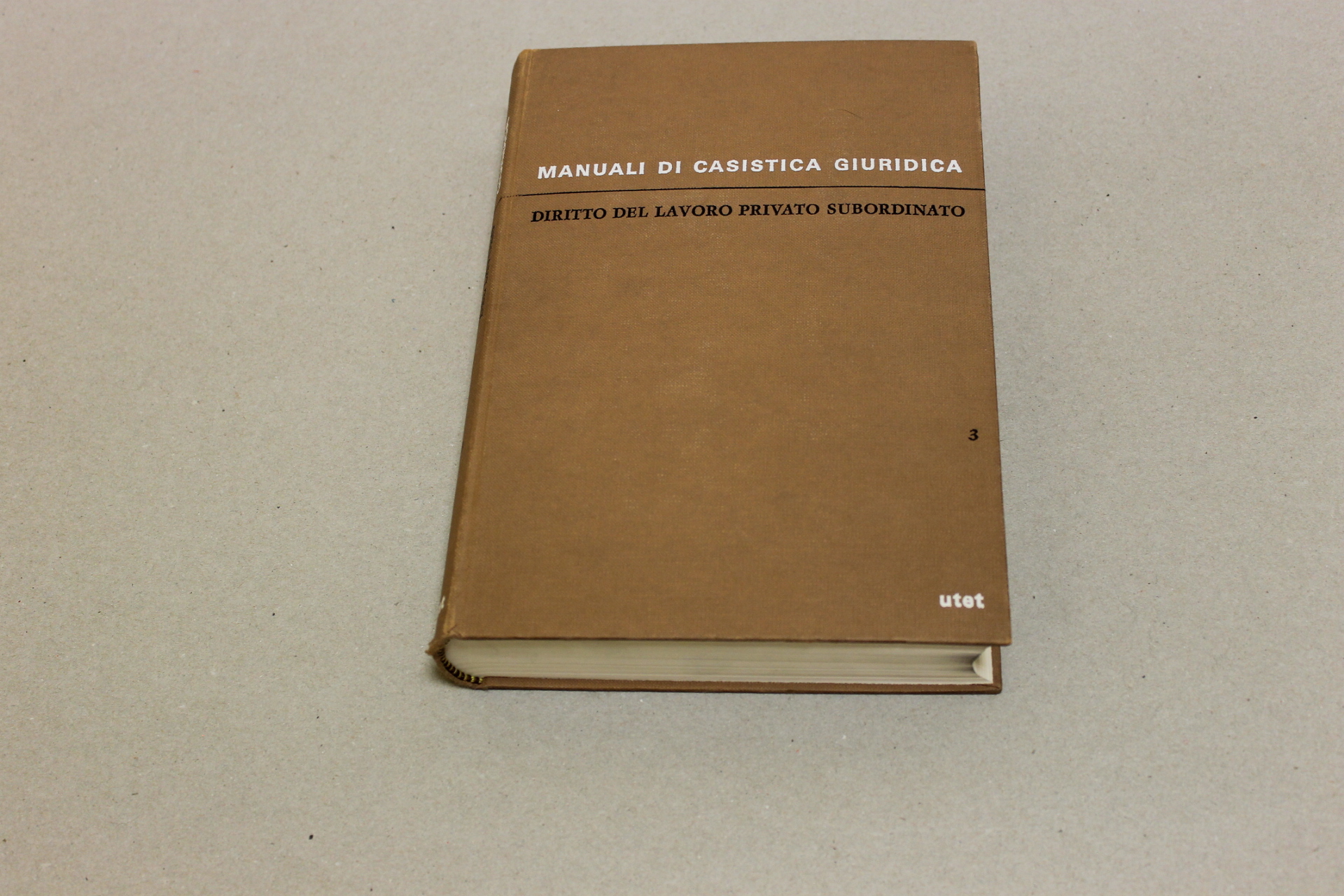 Diritto del lavoro privato subordinato
