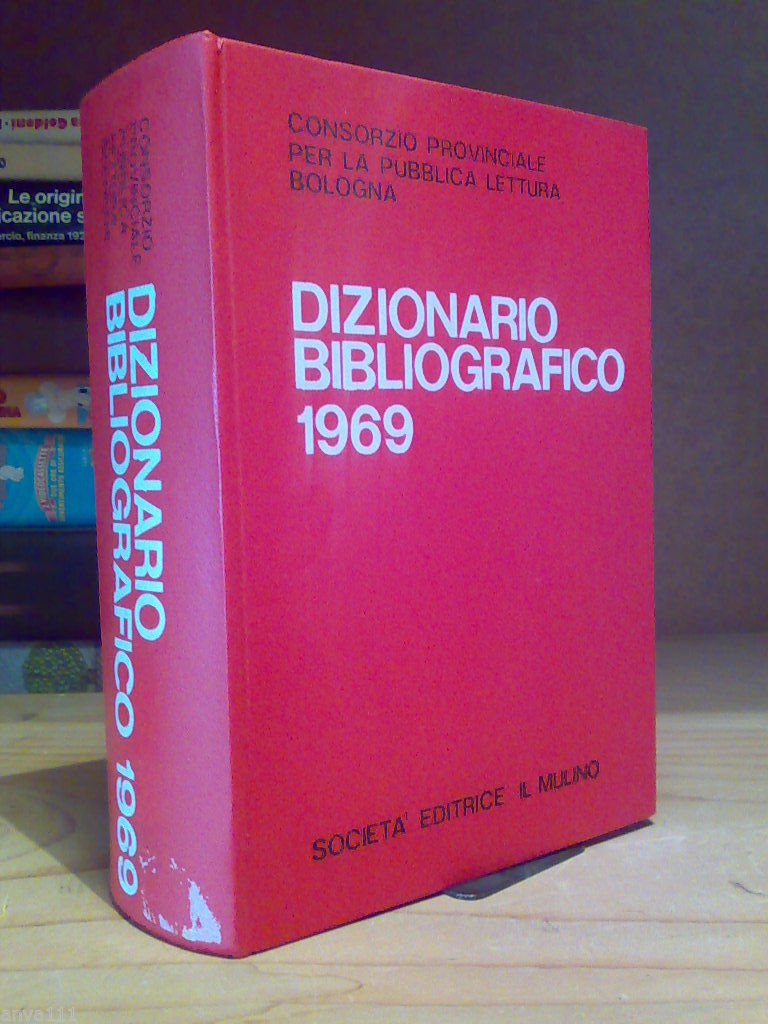 DIZIONARIO BIBLIOGRAFICO 1969